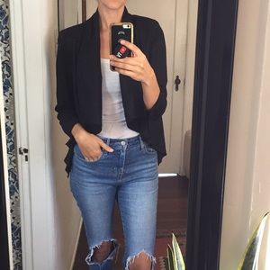 GUESS Black Cropped Blazer